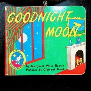 Goodnight Moon Board Book By Margaret Wise Brown & Clement Hurd 60th Anniversary